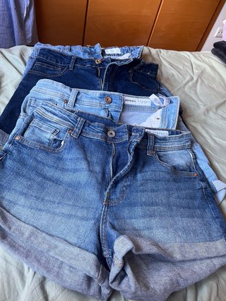 Pack 4 Shorts Vaqueros T38 y T40