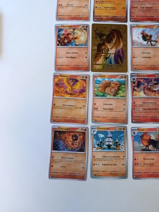 Pack Cartas Pokémon Fuego