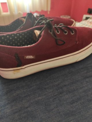 Zapatillas Vans burdeos