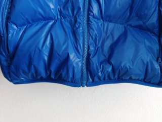 Plumífero Lacoste Azul Eléctrico Talla L