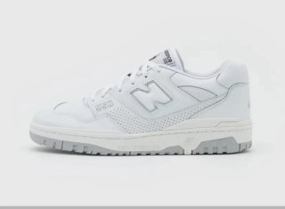 Zapatillas New Balance 550 Blancas y Grises