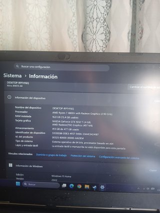 Portátil Gamer Acer Nitro 5
