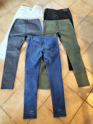 5 pantaloni donna skinny taglia 44-46