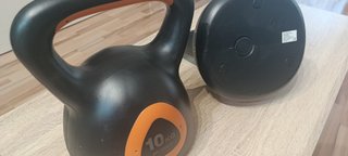 2 Pesas Rusas Kettlebell Crivit 10kg