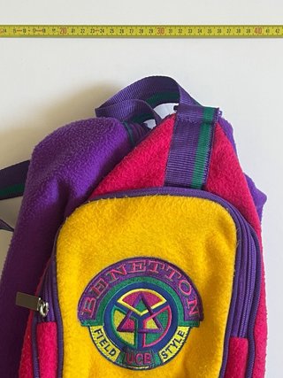 Mochila Benetton 80s Fleece Deportiva