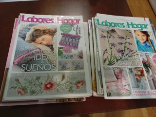 Revistas ' Labores del hogar' y similares