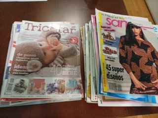 Revistas ' Labores del hogar' y similares
