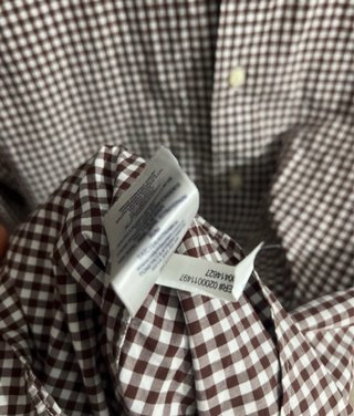 Camisa Ralph Lauren cuadros marrón