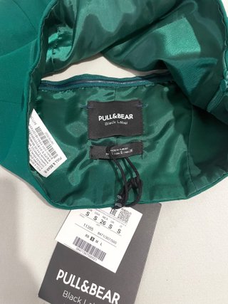 Top bandeau verde