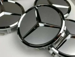 Mercedes 75mm Centro Rueda Llanta Tapabujes AMG