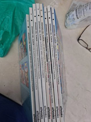 Grandes del humor : Mortadelo y Filemón.lote de 8