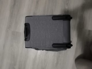 Maleta de viaje Kipling gris