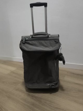 Maleta de viaje Kipling gris