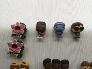 Figuras Stranger Things y Foskitos