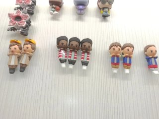 Figuras Stranger Things y Foskitos