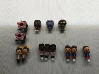 Figuras Stranger Things y Foskitos