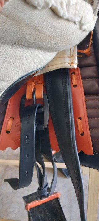 Silla vaquera para caballo