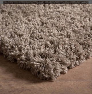 Alfombra Pelo Gris