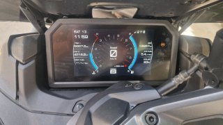 Yamaha TMAX Maxi Scooter Negra y Azul