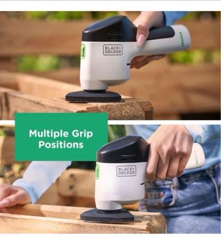 Lijadora Black+Decker Reviva 50% Reciclado