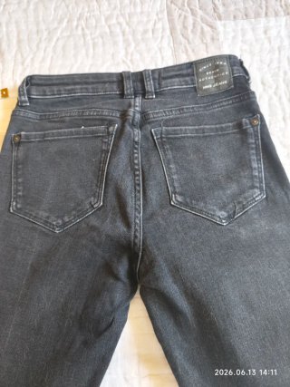 Pantalón pitillo negro Mango Talla xXS