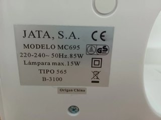 Máquina de coser Jata Génesis 695