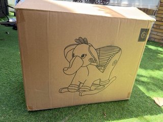 Elefante balancín BIECO nuevo a estrenar