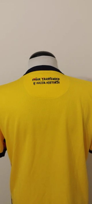 Camiseta Marathon Deportiva Amarilla y Azul