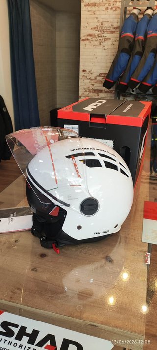 Casco CGM 116A Air Blanco Brillo