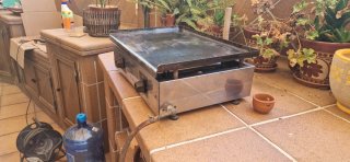 Plancha de Gas Movilfrit