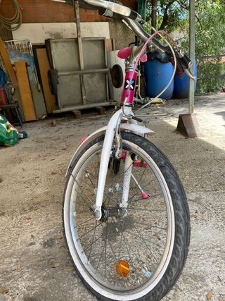 Bicicleta to guapa y completa infantil rosa