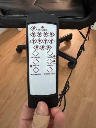 Silla de oficina con masaje y mando – Muy cómoda