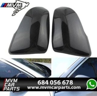 Carcasas de espejo look fibra de Carbono para BMW