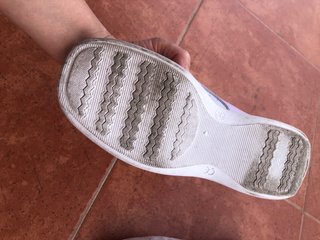 Zapatos de trabajo blancos