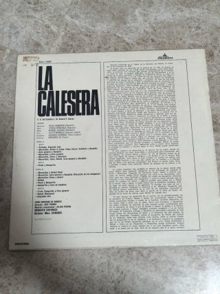 Vinilo La Calesera - Pilar Lorengar