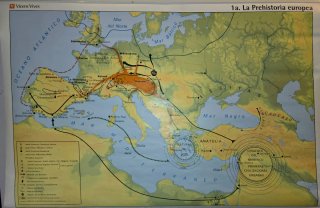 Mapas historia Vicens Vives, 129 x 87 cm