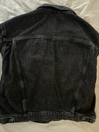 Chaqueta vaquera negra