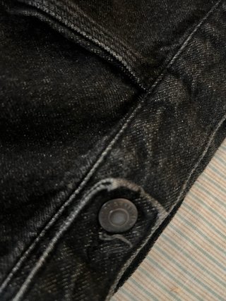 Chaqueta vaquera negra