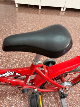 Bicicleta infantil roja Ladybug