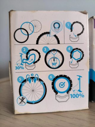 Cámaras de bicicleta 24 B'TWIN
