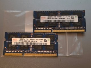 Kit 2x4GB DDR3 1600MHz Hynix (8GB)