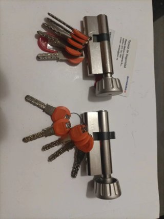 Bombin de seguridad con pomo marca KABA