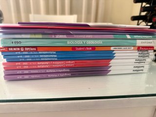 Libros 1º de la ESO colegio carmelitas