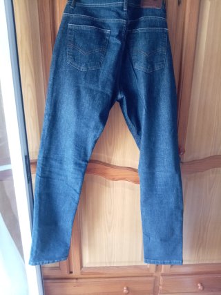 Vaqueros hombre azules