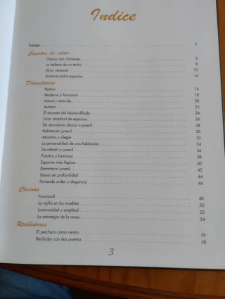 Libro visual Decoración de interiores, tapa dura.