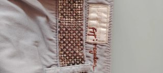 Pantalón MET T/M Gris con pedrería