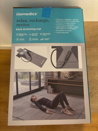 Esterilla full body Homedics