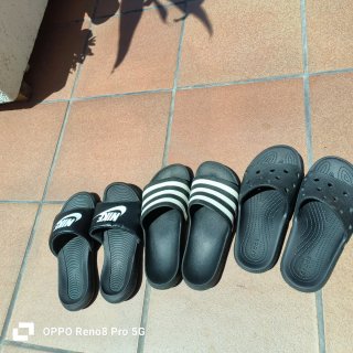 Sandalias Crocs Talla 40/41 Negras