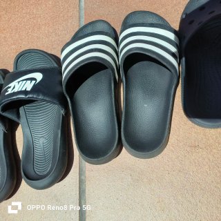 Sandalias Crocs Talla 40/41 Negras