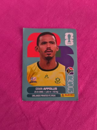 Cromos Mundial 2026 - Foster, Appollis, Mudau